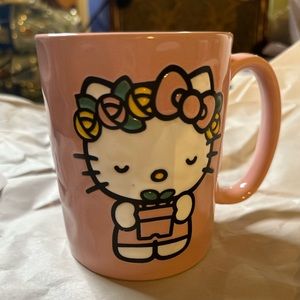 Cute Hello kitty pink mug